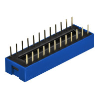 Produktbild för Delock DIP sliding switch 12-digit 2.54 mm pitch THT vertical - DIP-switch