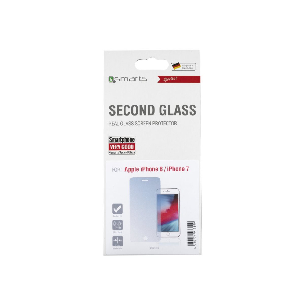 Produktbild för 4smarts Second Glass - skärmskydd för mobiltelefon