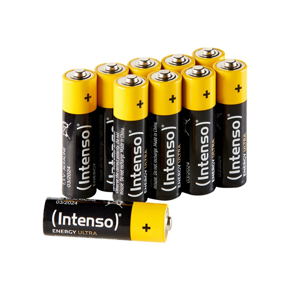 Produktbild för Intenso Energy Ultra Bonus Pack batteri - 10 x AA / LR6 - alkaliskt