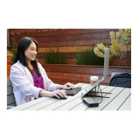 Produktbild för Kensington Multi-Device Dual Wireless Compact Keyboard - tangentbord - hela norden - svart Inmatningsenhet