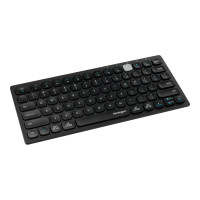Produktbild för Kensington Multi-Device Dual Wireless Compact Keyboard - tangentbord - hela norden - svart Inmatningsenhet
