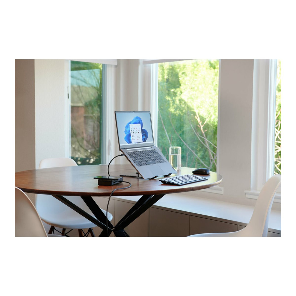 Produktbild för Kensington Multi-Device Dual Wireless Compact Keyboard - tangentbord - hela norden - svart Inmatningsenhet
