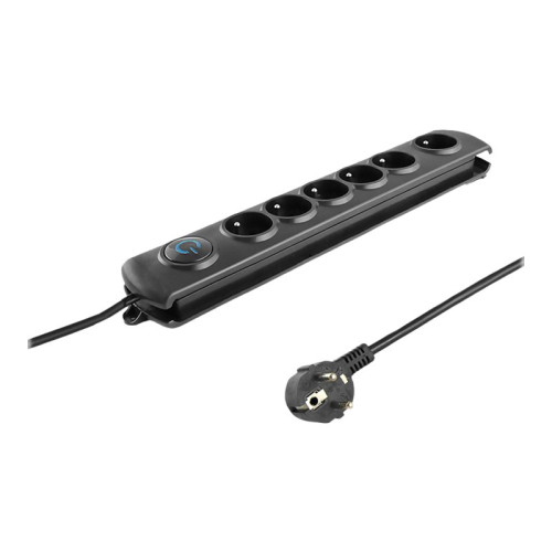 Qoltec Qoltec - överspänningsskydd - 3680 watt