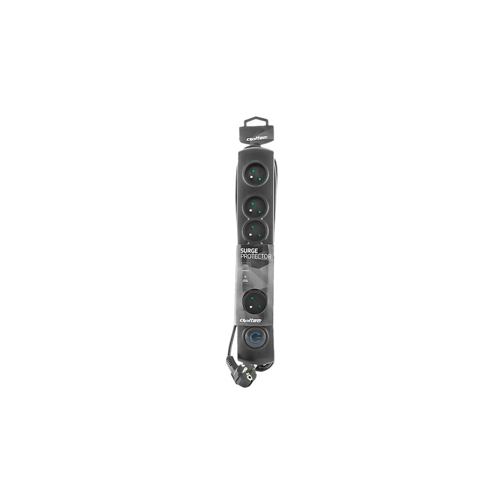 Produktbild för Qoltec - överspänningsskydd - 3680 watt