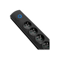 Produktbild för Qoltec - överspänningsskydd - 3680 watt