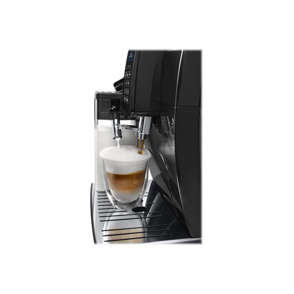 Produktbild för De'Longhi Premium DINAMICA ECAM 353.75.B - automatisk kaffekokare med mjölkskummare - 15 bar - silver