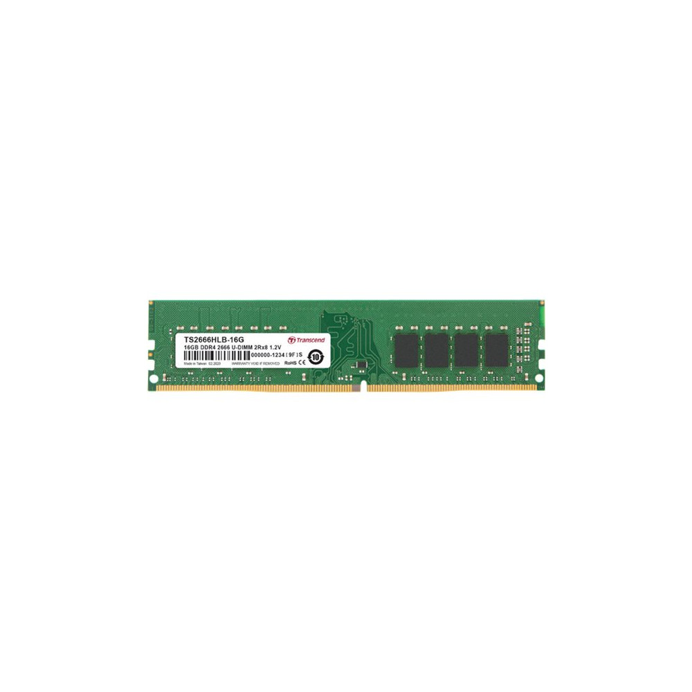 Produktbild för Transcend JetRAM - DDR4 - modul - 16 GB - DIMM 288-pin - 3200 MHz / PC4-25600 - ej buffrad