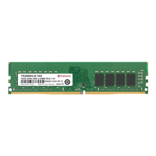 Transcend Information Transcend JetRAM - DDR4 - modul - 16 GB - DIMM 288-pin - 3200 MHz / PC4-25600 - ej buffrad