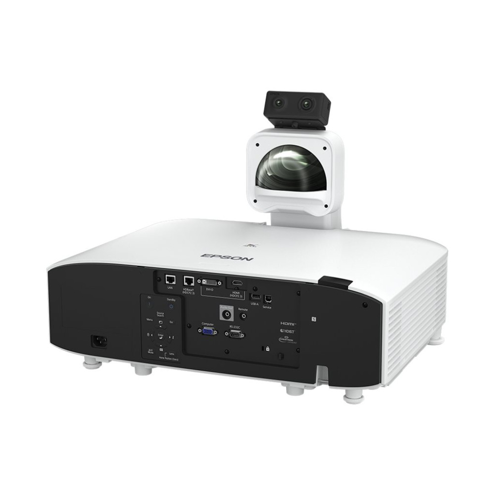 Produktbild för Epson EB-PU1008W - 3LCD-projektor - LAN - vit