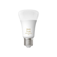 Produktbild för Philips Hue White ambiance Starter Kit - trådlös belysningsuppsättning - LED-glödlampa x 2 - form: A60 - E27 - 8 W - varmt vitt till svalt dagsljus - 2200-6500 K