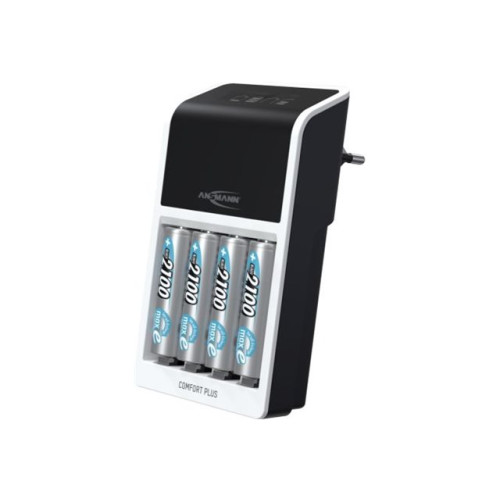 ANSMANN-ENERGY ANSMANN Comfort Plus batteriladdare - 4 x AA-typ - NiMH