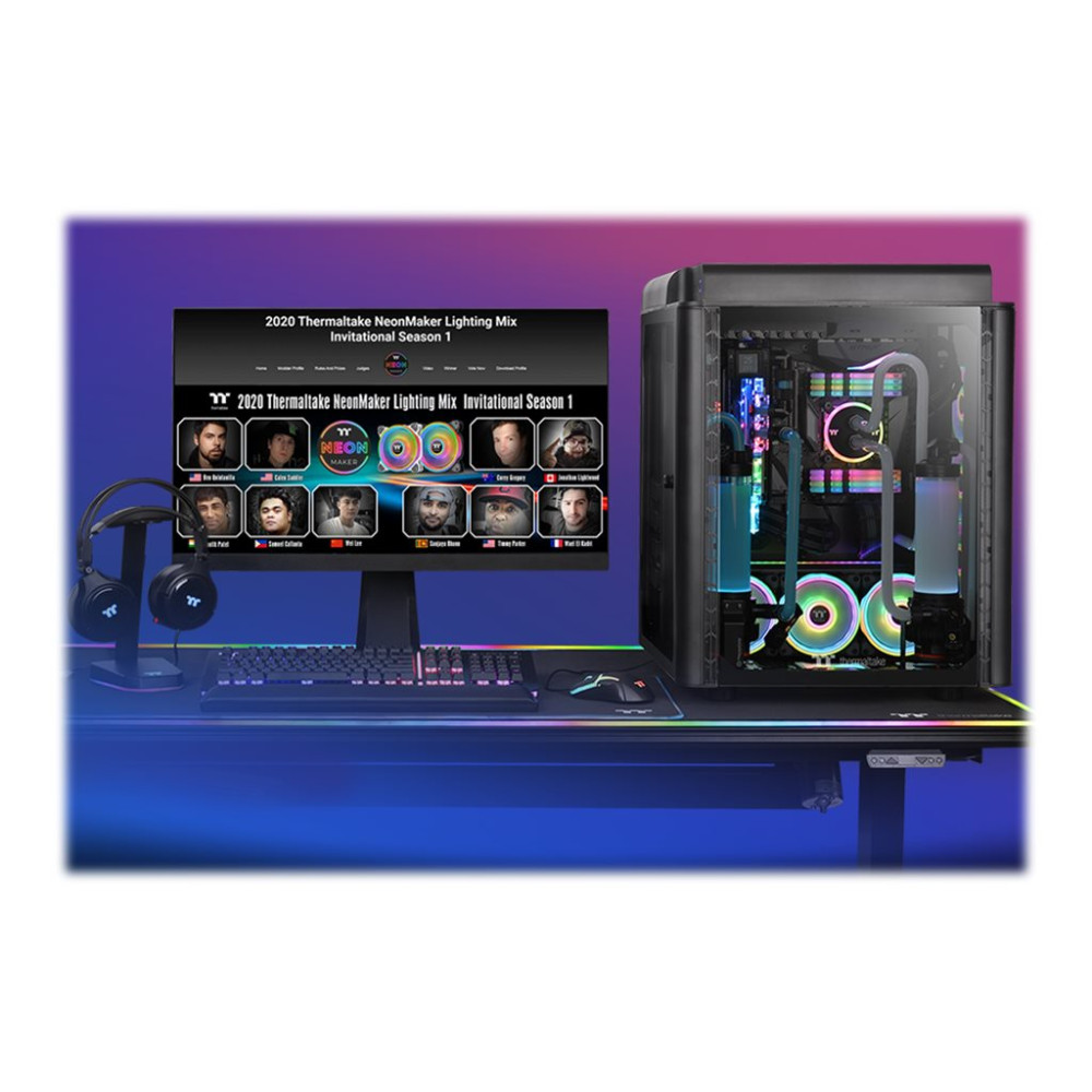 Produktbild för Thermaltake Riing Trio 12 - TT Premium Edition - lådfläkt