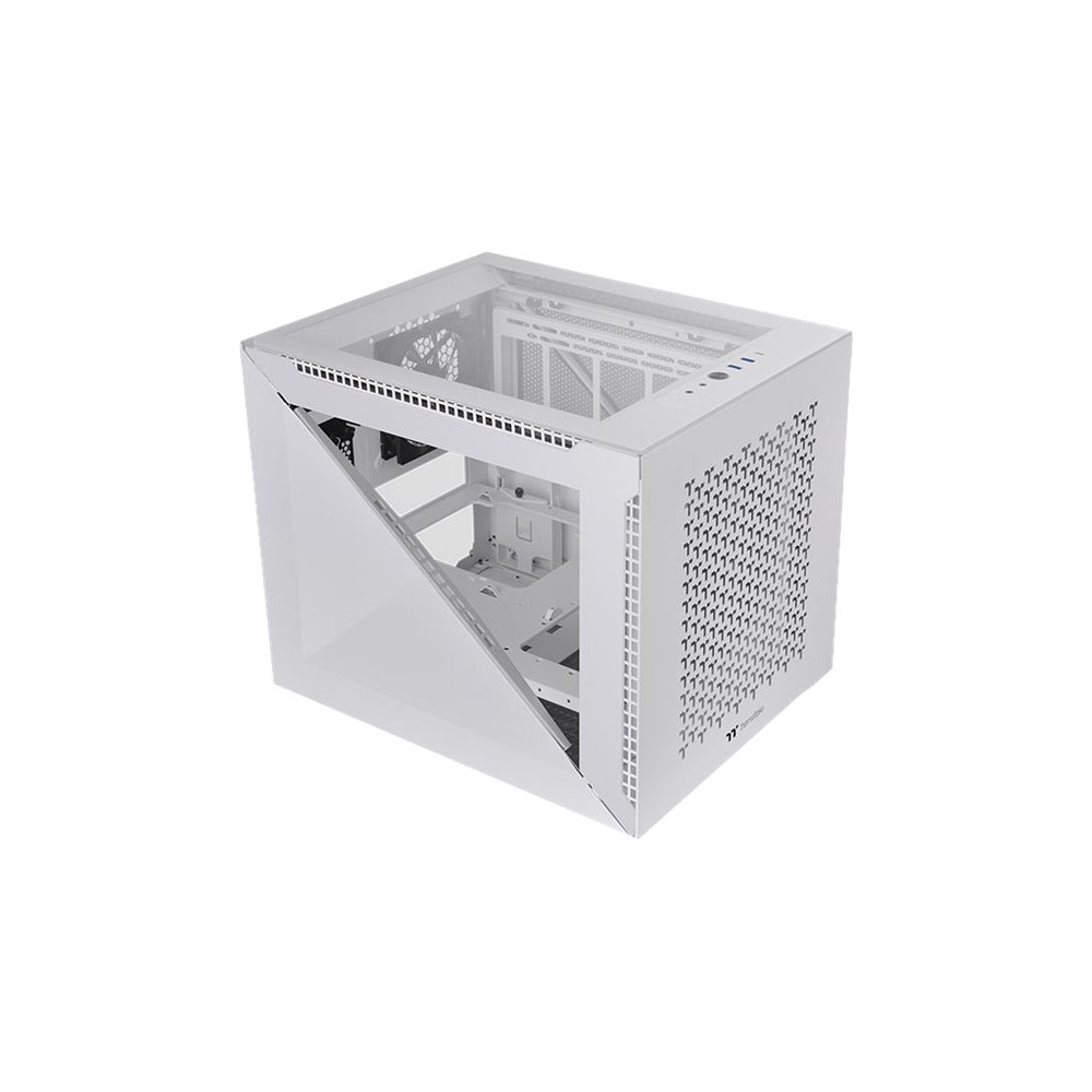 Produktbild för Thermaltake Divider 200 TG Air Snow - micro case - micro ATX