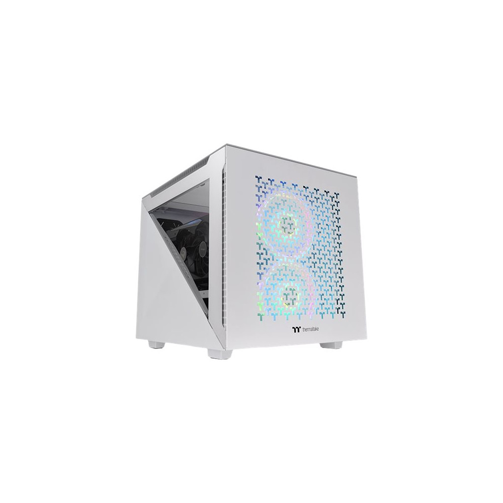 Produktbild för Thermaltake Divider 200 TG Air Snow - micro case - micro ATX