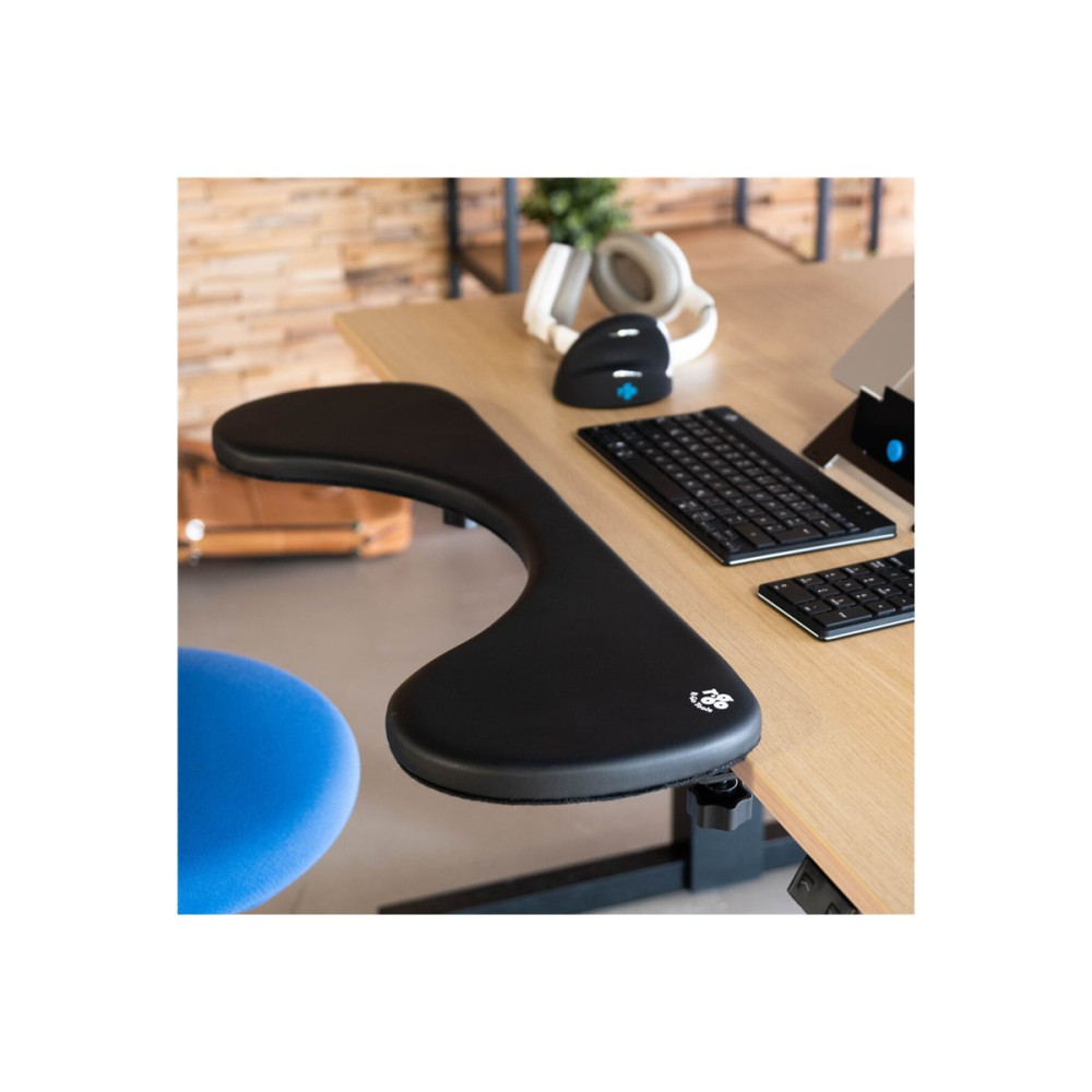 Produktbild för R-Go Ergonomic Armrest monteringssats - svart