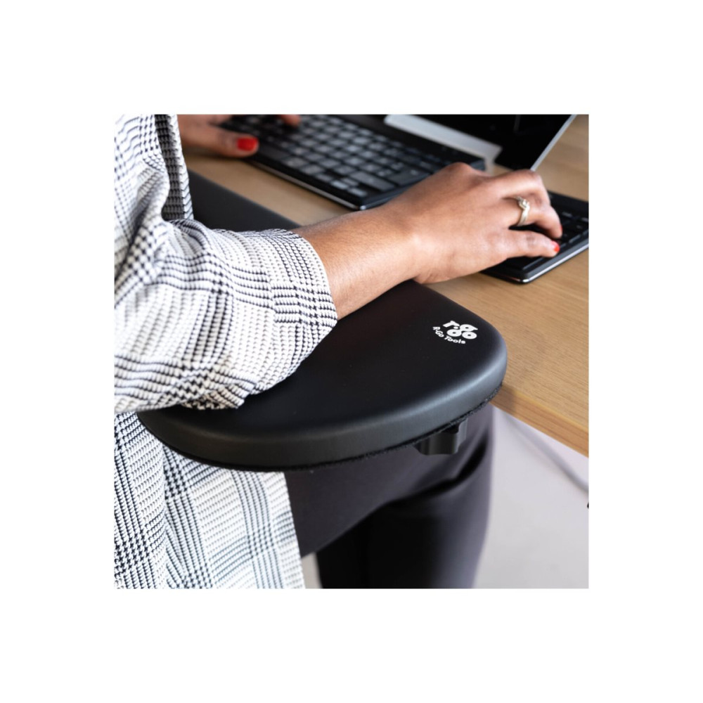 Produktbild för R-Go Ergonomic Armrest monteringssats - svart