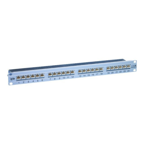 METZ CONNECT BTR E-DAT C6A 24x8(8) - patch-panel - 1U - 19"