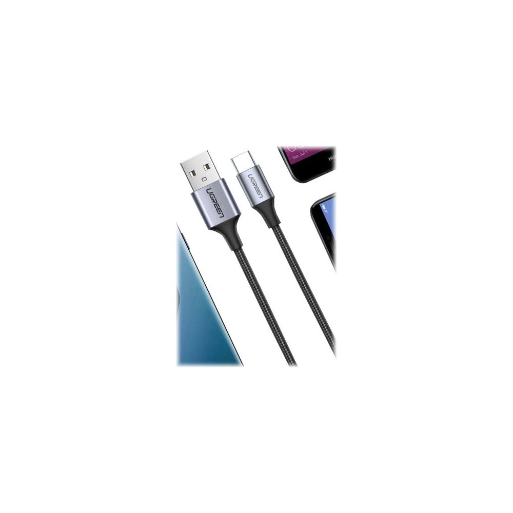 Produktbild för Ugreen - USB typ C-kabel - USB till USB-C - 2 m