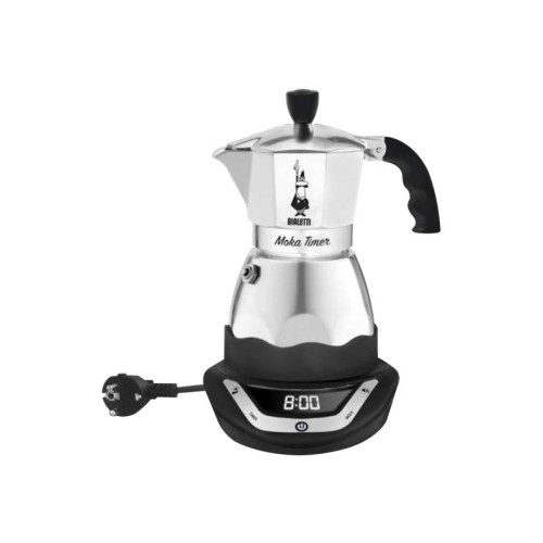 Bialetti Bialetti Moka Timer - elektrisk kaffebryggare - svart