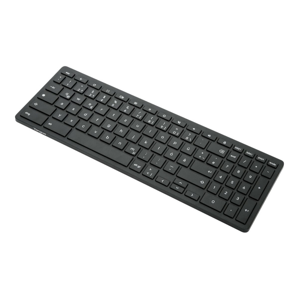 Produktbild för Targus AKB872 - tangentbord - fungerar med chromebook - QWERTZ - tysk - svart Inmatningsenhet