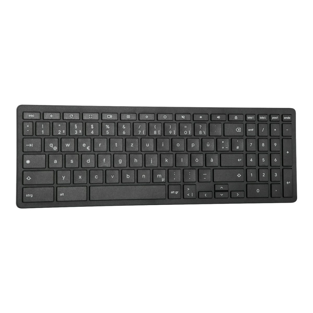 Produktbild för Targus AKB872 - tangentbord - fungerar med chromebook - QWERTZ - tysk - svart Inmatningsenhet