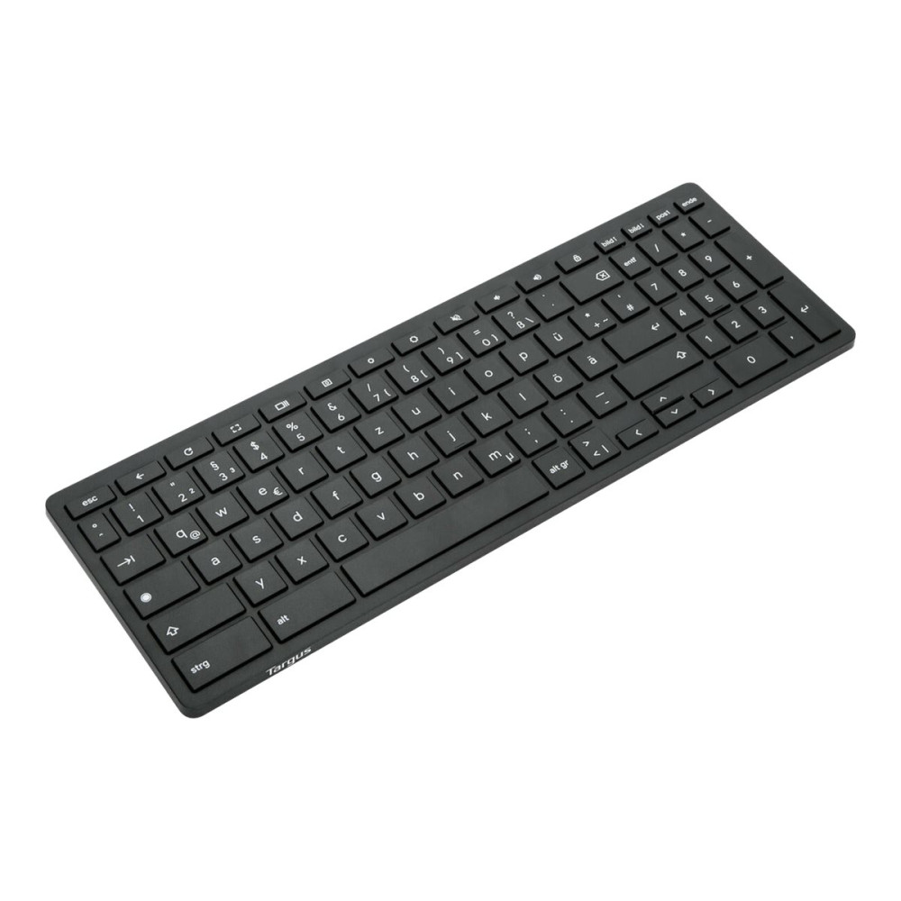 Produktbild för Targus AKB872 - tangentbord - fungerar med chromebook - QWERTZ - tysk - svart Inmatningsenhet