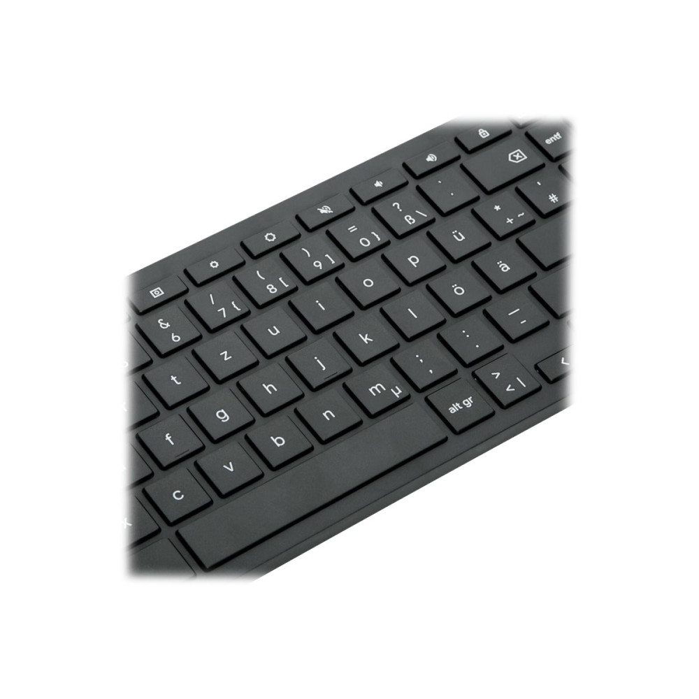 Produktbild för Targus AKB872 - tangentbord - fungerar med chromebook - QWERTZ - tysk - svart Inmatningsenhet
