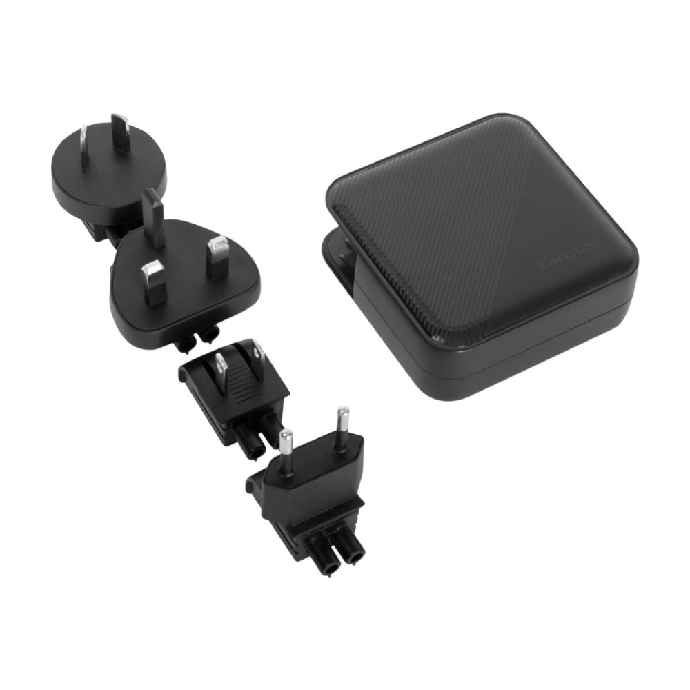 Produktbild för Targus strömadapter - GaN - 2 x USB-C, 2 x 9-stifts USB typ A - 100 watt