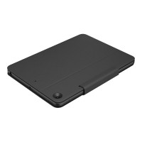 Produktbild för Logitech Rugged Folio - tangentbord och foliefodral - QWERTY - italiensk - grafit Inmatningsenhet
