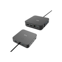 Produktbild för i-Tec - dockningsstation - USB-C / Thunderbolt 3/USB4 - 2 x DP, HDMI - 1GbE