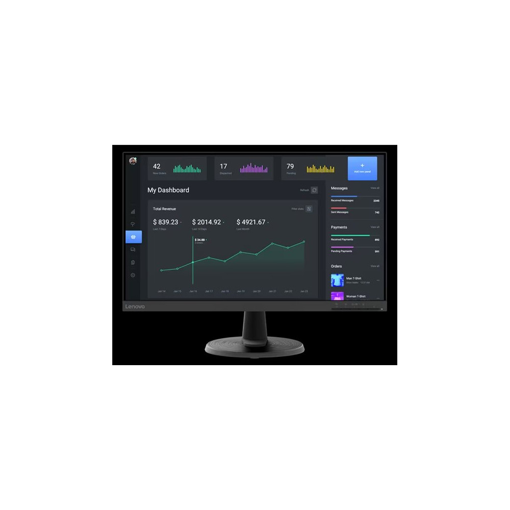 Produktbild för Lenovo C24-40 - LED-skärm - Full HD (1080p) - 24"