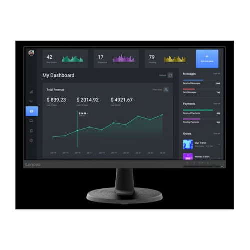Lenovo Lenovo C24-40 - LED-skärm - Full HD (1080p) - 24"