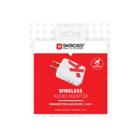 Produktbild för SKROSS - trådlös ljudadapter för true wireless-hörlurar, trådlösa hörlurar - sändare och mottagare 2-i-1