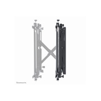 Produktbild för Neomounts WL95-800BL1 monteringssats - för platt panel - svart