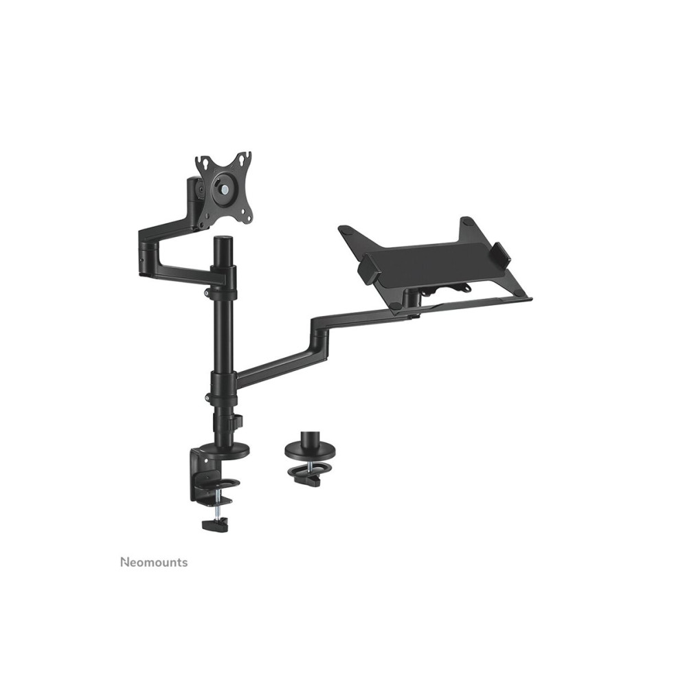 Produktbild för Neomounts DS20-425BL2 monteringssats - justerbar arm med full rörlighet - för LCD-bildskärm/bärbar dator - svart