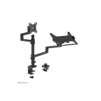 Produktbild för Neomounts DS20-425BL2 monteringssats - justerbar arm med full rörlighet - för LCD-bildskärm/bärbar dator - svart