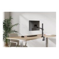 Produktbild för Neomounts DS60-425BL1 monteringssats - justerbar arm med full rörlighet - för LCD-display - svart