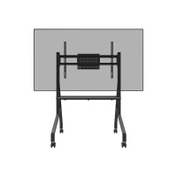 Produktbild för Neomounts FL50-525BL1 vagn - robust - för platt panel - golvstativ - svart