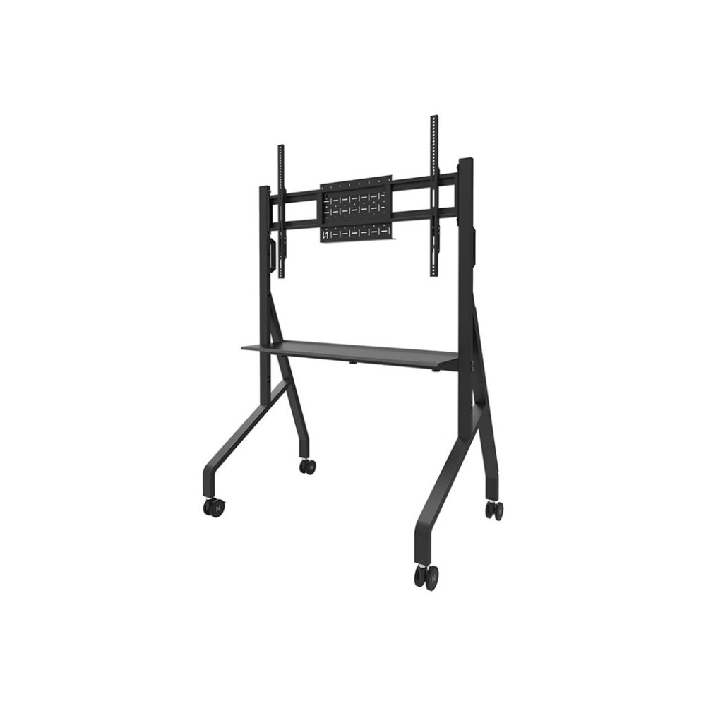 Produktbild för Neomounts FL50-525BL1 vagn - robust - för platt panel - golvstativ - svart
