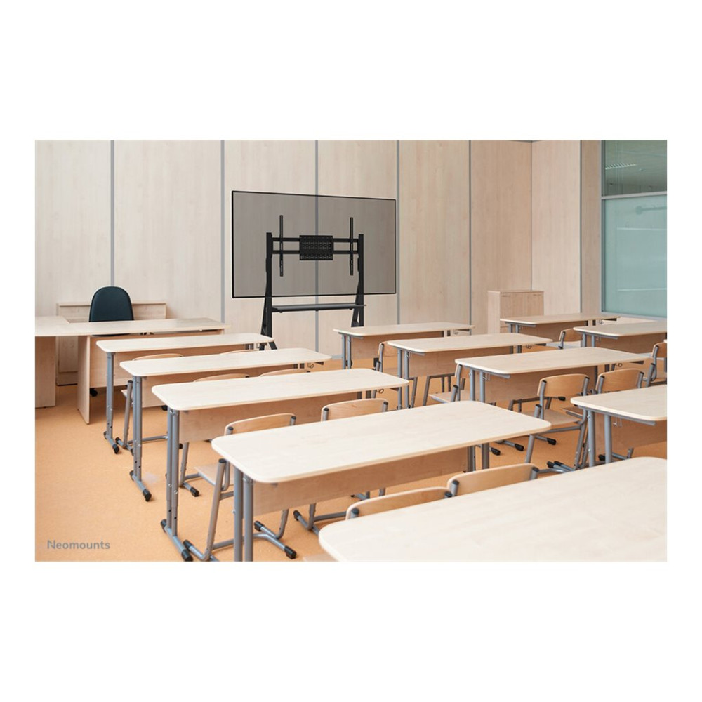 Produktbild för Neomounts FL50-525BL1 vagn - robust - för platt panel - golvstativ - svart
