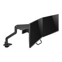 Produktbild för Neomounts DS75S-950BL2 NEXT One monteringssats - fullständig rörelse - för 2 LCD-bildskärmar - svart