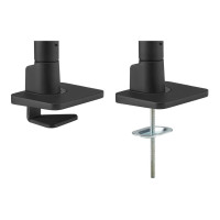 Produktbild för Neomounts DS75S-950BL2 NEXT One monteringssats - fullständig rörelse - för 2 LCD-bildskärmar - svart