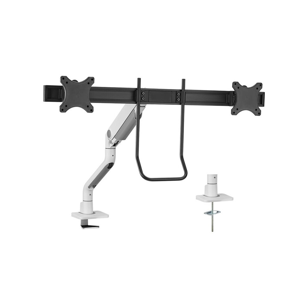 Produktbild för Neomounts DS75S-950WH2 monteringssats - fullständig rörelse - för 2 LCD-bildskärmar - vit