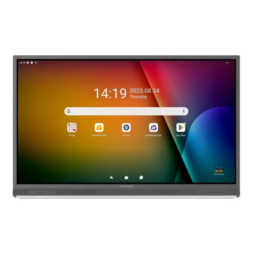 Viewsonic ViewSonic ViewBoard IFP6552-2F IFP52-2F Series - 65" Klass (64.5" visbar) LED-bakgrundsbelyst LCD-skärm - 4K - för interaktiv kommunikation