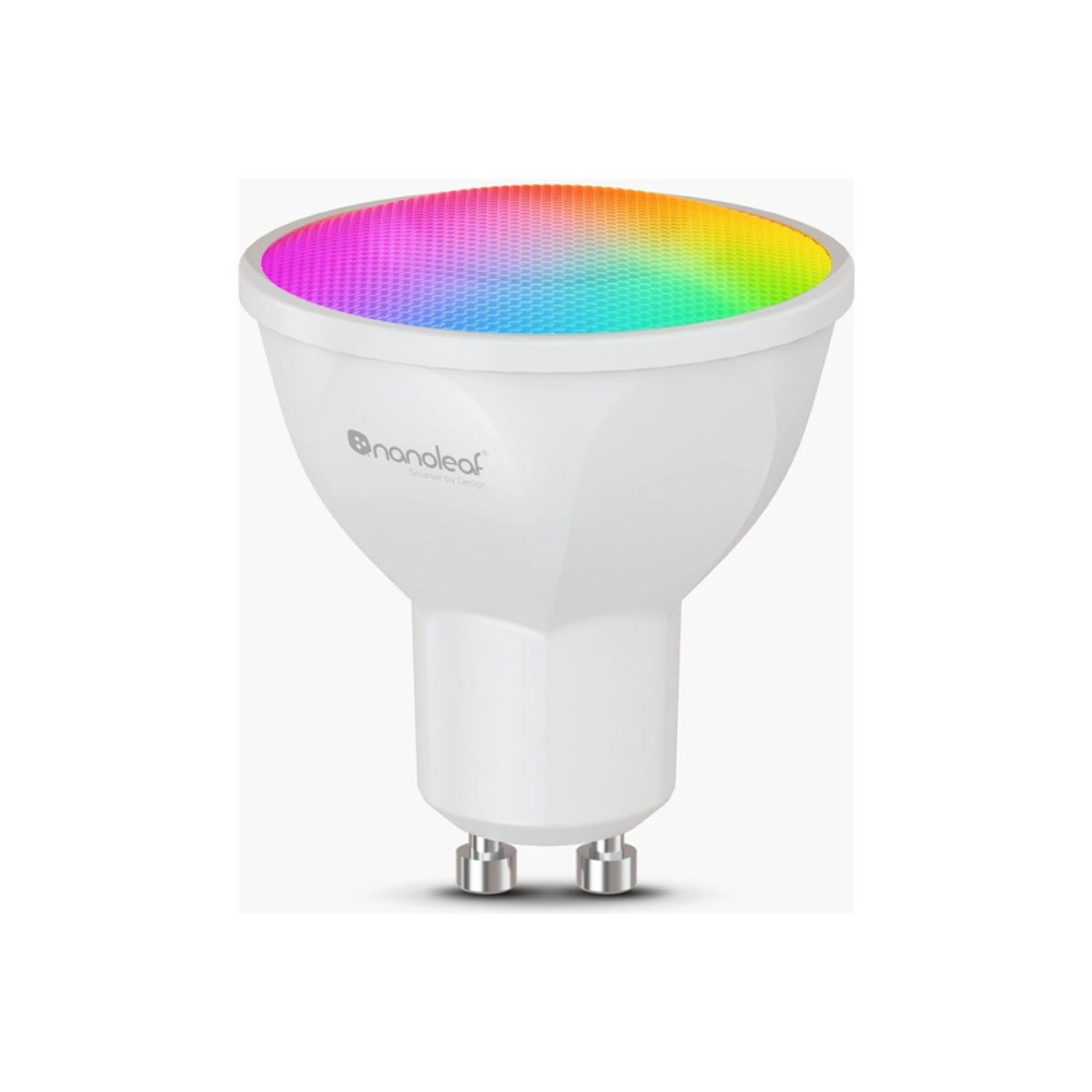 Produktbild för Nanoleaf Essentials - LED-spotlight - form: MR16 - GU10 - 5 W - RGBCW-lampa - 2700-6500 K