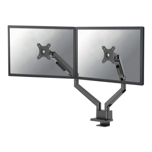 NewStar Neomounts NEXT Slim DS70-250BL2 monteringssats - fullständig rörelse - för 2 monitorer - svart