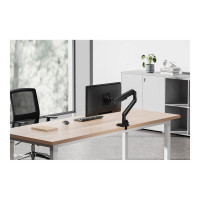 Produktbild för Neomounts NEXT Slim DS70-250BL1 monteringssats - fullständig rörelse - för Bildskärm - svart