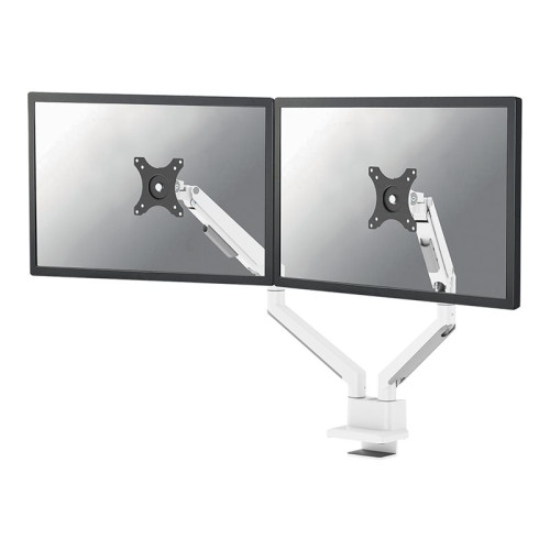 NewStar Neomounts NEXT Slim DS70-250WH2 monteringssats - fullständig rörelse - för 2 monitorer - vit