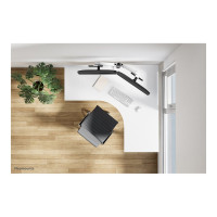 Produktbild för Neomounts NEXT One DS65S-950WH2 monteringssats - fullständig rörelse - för 2 LCD-bildskärmar - vit