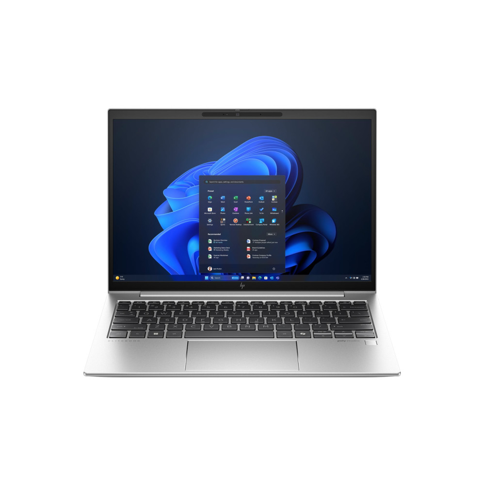 Produktbild för HP EliteBook 830 G11 Notebook - AI PC - 13.3" - Intel Core Ultra 5 - 125U - 16 GB RAM - 512 GB SSD - 4G - tysk - med HP Wolf Pro säkerhetsutgåva (1 år)